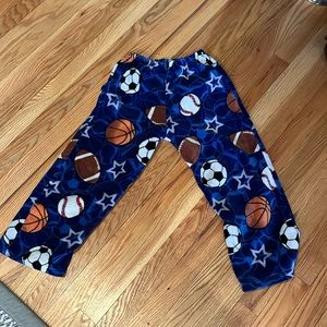 Boys fuzzy sleep pants